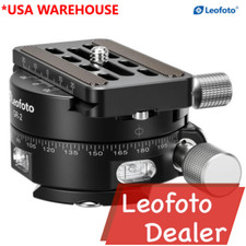 Leofoto GR-2 Geared Panning Adapter Arca Compatible