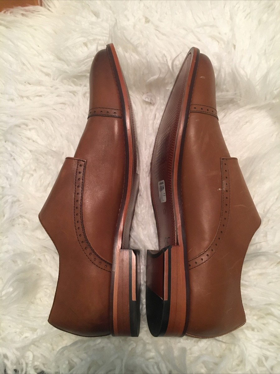 Men’s Express brown leather monk strap dress shoes sz 10 nwt Express Men main image 3