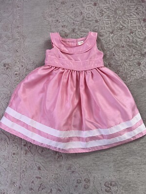 open lace back dress Marchesa Mini + Gymboree Oversized Rosette Fit And Flare Dress main image 1