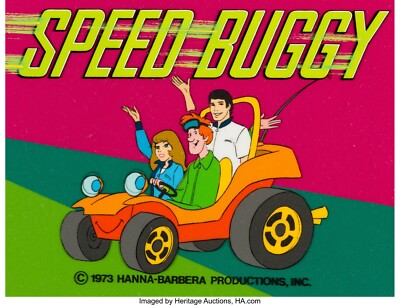 SPEED BUGGY TV SERIES POSTER 24 X 18 INCH 70's Cartoons