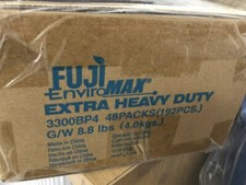 FUJI AA-4 Enviro max Extra Heavy Duty 12 packs of 4 batteries total 48 EXP 08/21 1.67 per battery
