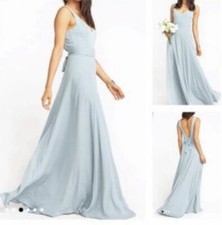 Show Me Your Mumu Jenn Maxi Dress Size L Gown Sage Green Women’s NEW