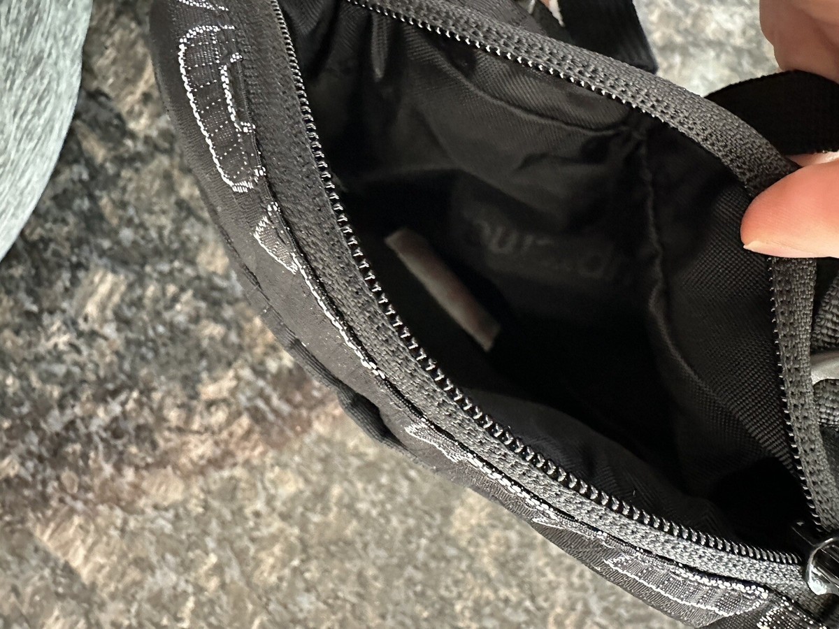 Authentic Supreme Cordura Black Small Shoulder Utility Cross