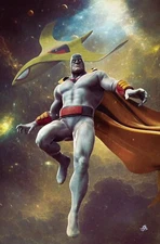 SPACE GHOST #1 BARENDS VIRGIN FOIL VARIANT DYNAMITE COMICS 2024
