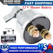 Battery Disconnect Switch 12Volt Master Isolator Cut Off Switch Boat Car Truck