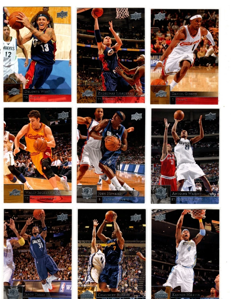 2009 - 2010 Upper Deck Basketball Trading Cards / Pick  / Choose / mb40 - Image 2 of 4