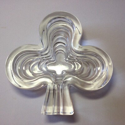 Italian Glass Arnolfo di Cambio Club Ashtray 70's