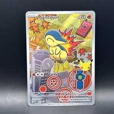 Pokemon Cyndaquil 047 MEP Black Star Promo Holo Pokemon Card TCG First Partner
