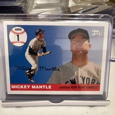 Topps Multi-Year Issue Mickey Mantle Home Run History MHR1 Baseball Card