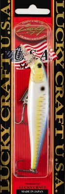 LUCKY CRAFT POINTER 100 SP 5/8OZ PT100SP-426 GOLD THREADFIN SHAD CN2309
