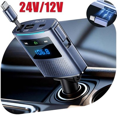 Auto schnell Ladegerät USB und USBC Typ-C für IPhone Samsung Zigarettenanzünder