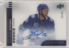 2019 Premier Acetate Rookie Horizontal Autos 99/99 Guillaume Brisebois Auto ib6