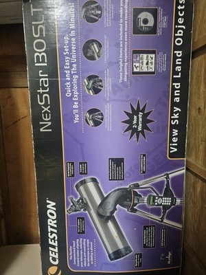 Celestron NexStar 130SLT Reflector Telescope 130mm Motorized Multi-Coated