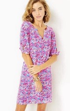 Lilly Pulitzer Easley Short Sleeve Dress!  EUC!  Medium!