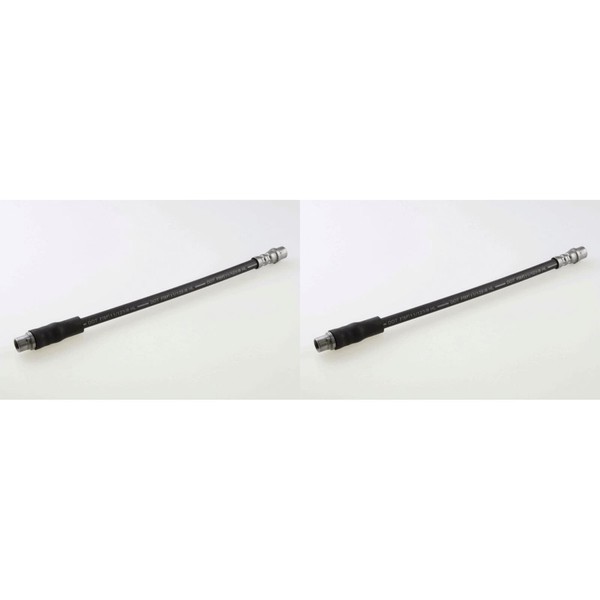 2X Hella Bremsschlauch BremsschlÄUche Vorne Passend FüR Audi 80 90 Cabriolet COU-image