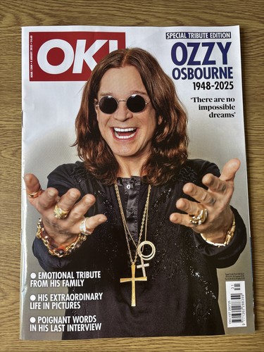 OZZY OSBOURNE - BLACK SABBATH OK! Magazin: Special Tribute Edition 4 Aug 2025