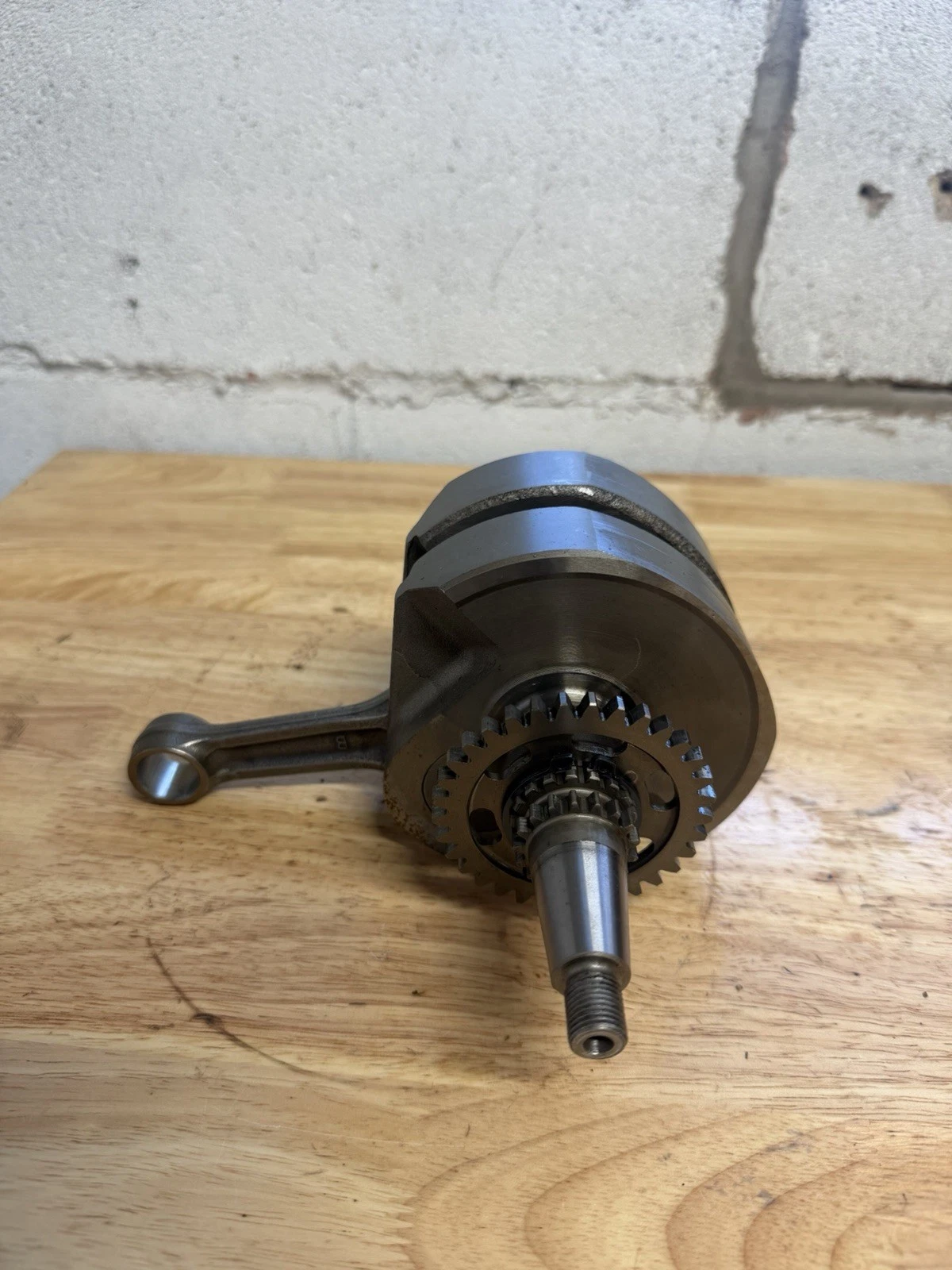 2009 KAWASAKI KX450F OEM CRANKSHAFT CRANK SHAFT CONNECTING ROD GOOD! 13031-0107