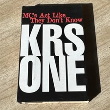 Krs One Mcs Act Like They Don’t Know CASSETTE TAPE SINGLE / HIP HOP