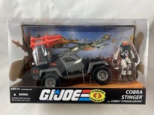 Hasbro G.I. Joe 25th Anniversary Cobra Stinger & Cobra Stinger Driver MISB