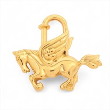 Herm s Cadena lock Pegasus 1993 Charm GP Gold