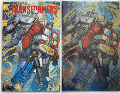 Transformers #1 (2024) Jonboy Meyers FanExpo Variant + Foil Set Ltd to 1000