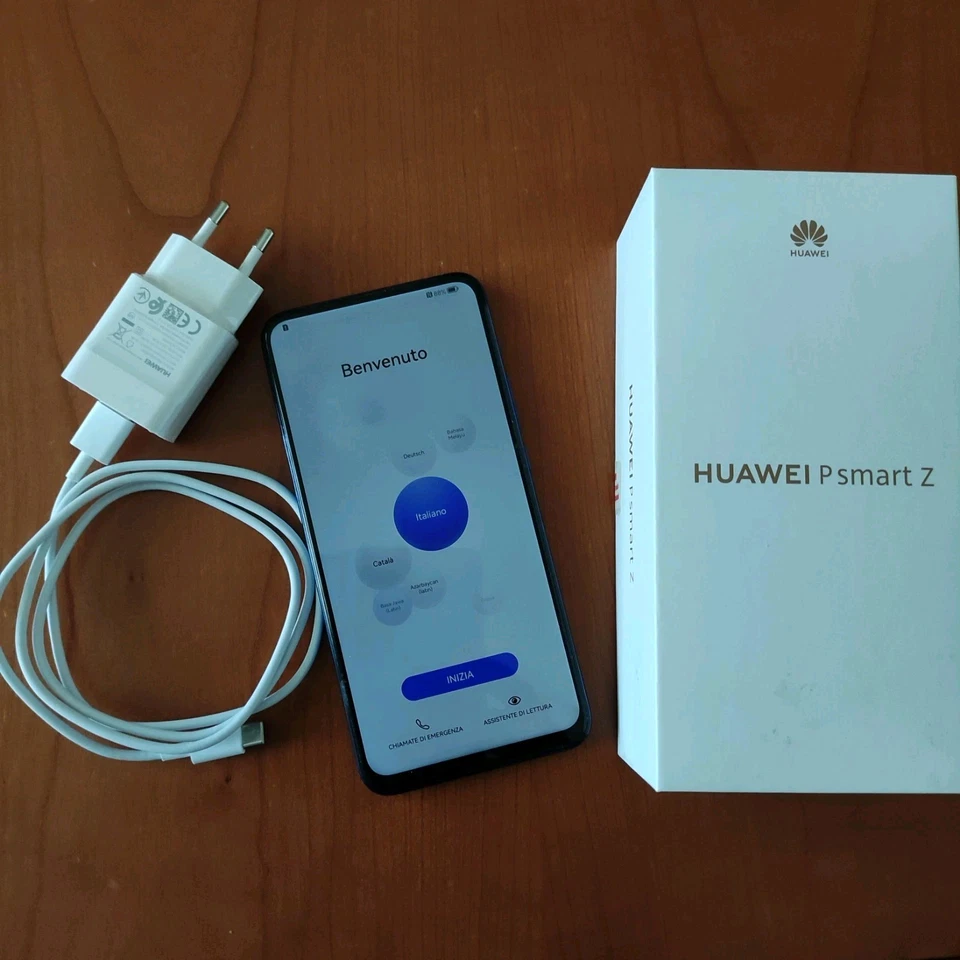 Huawei P Smart Z Sapphire Blu - Immagine 2 di 4
