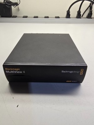 Blackmagic Design MultiView 4 6G-SDI Quad Split Multiviewer w/ Power Cord