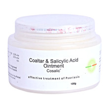 Pomada de ácido salicílico de alquitrán de carbón Cosalic - 100 gm envío gratuito