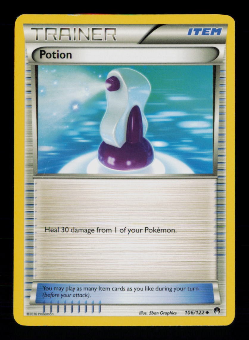 Potion 106/122 UC BREAKpoint LP Pokemon