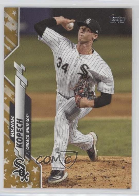 2020 Topps Gold Stars Michael Kopech #584 2o7