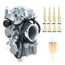 36mm Flat slide Carburetor for Mikuni TM36-68 Yamaha SR500 TT500 Honda XR400