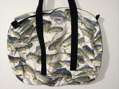 Reyn Spooner Gyotaku by Naoki Canvas Duffle Bag
