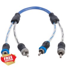 NVX XIV205 0.5M 2-Channel Car Audio RCA Interconnect Cable Shielded Noise