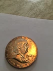 1963 Franklin half dollar au