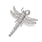 Tiffany & Co. Platinum PT950 Diamond Dragonfly 21x20mm Charm Pendant #JB749-5 — photo 2