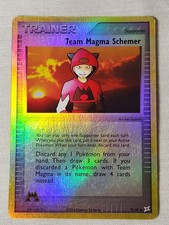 Played (LP) Team Magma Schemer Reverse Holo #70 Team Magma vs Team Aqua Pokemon on eBay