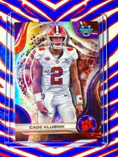 2024 Bowman University Best Cade Klubnik RC Refractor #93 Clemson Tigers