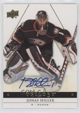 2013-14 Upper Deck Trilogy Auto Jonas Hiller #3 Auto n1u