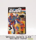 Alley Viper V1 Complete W/34 Cardback & Bubble 1989 G.I. Joe Hasbro Vintage