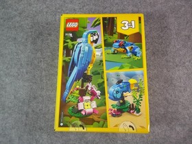 LEGO CREATOR 3 IN 1 EXOTIC PARROT 31136 - 253 PIECES BRAND NEW IN BOX 