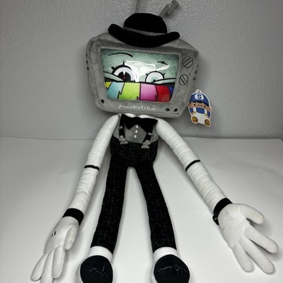 Official SMG4 Mr. Puzzles Lanky Plush 22  Stuffed Doll Long Limbs Glitch 2024