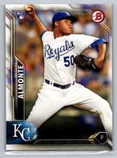 Miguel Almonte 2016 Bowman Kansas City Royals #136 RC