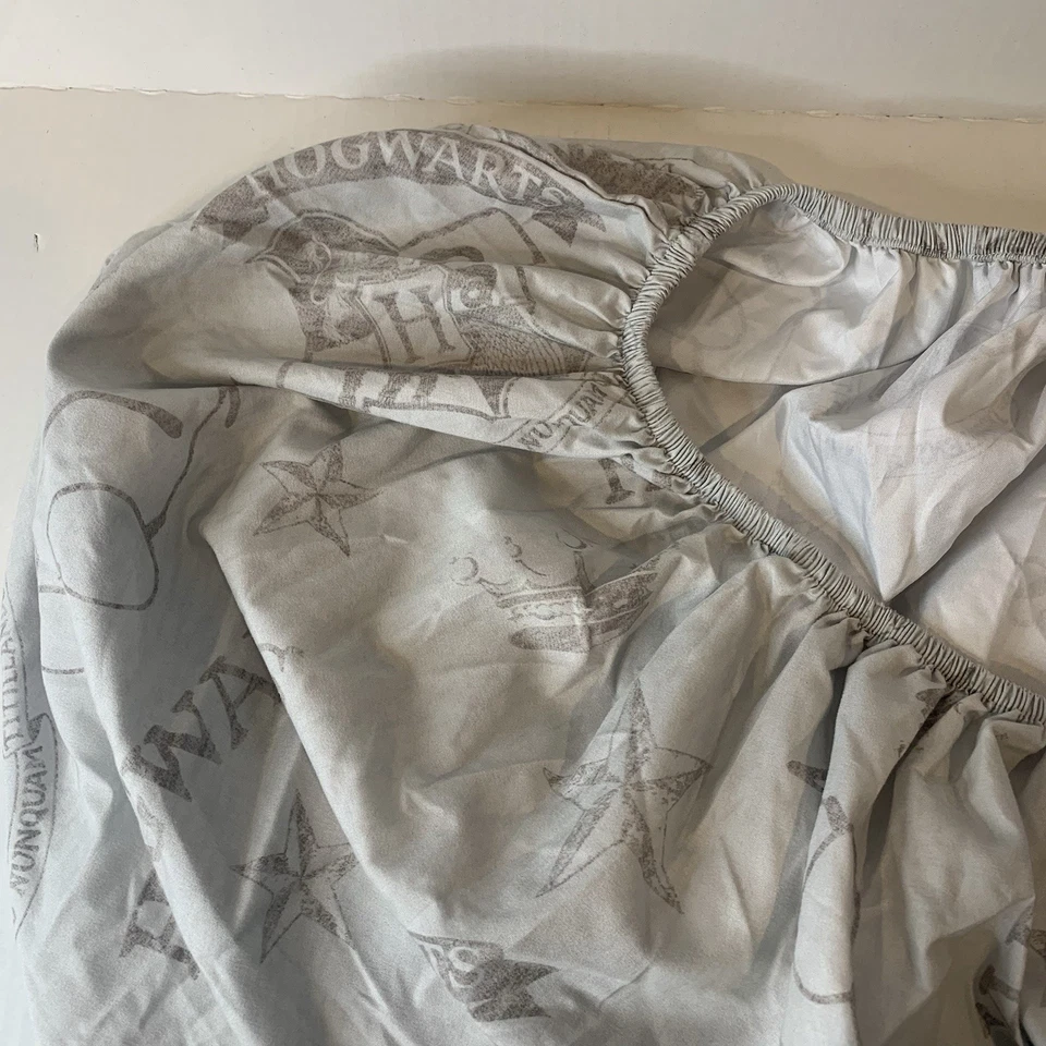 Wizarding World Harry Potter Flat, Fitted 2 Pillow Cases Full Sheets Hogwarts - Image 3 of 4