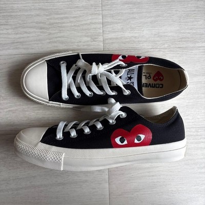 Men 7.0US Comme Des Garcons Play Converse  Collab Version Sneaker Shoes Limited