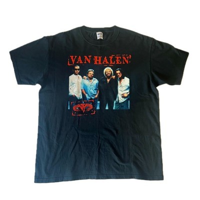 Van Halen Band Official 2004 Tour Black T Shirt Sz XL Sammy Hagar