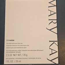 Mary Kay Timewise Microdermabrasion Set Refine 2.5oz  Pore Minimizer 1oz