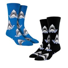 Shark Head Socks from the Sock Panda Adult Large 