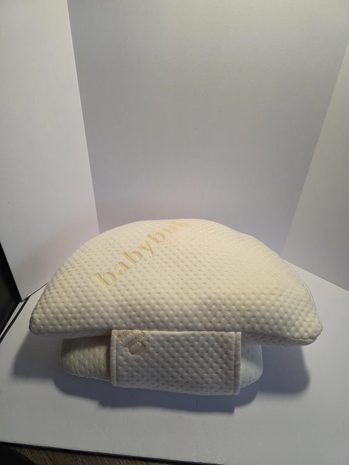 Almohada de maternidad Babybub ajustable embarazo soporte corporal para durmientes laterales nueva Foto 3 de 4