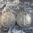 $1 FV Walking Liberty Halves Exact Coins Pictured -FV202