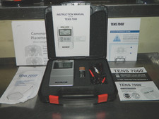 Tens Unit 7000 Machine Muscle Massage Therapy Electrical Stimulation With Pads